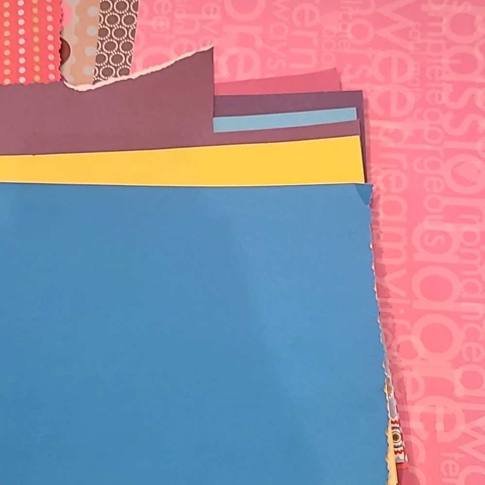 Assorted Colorful Paper